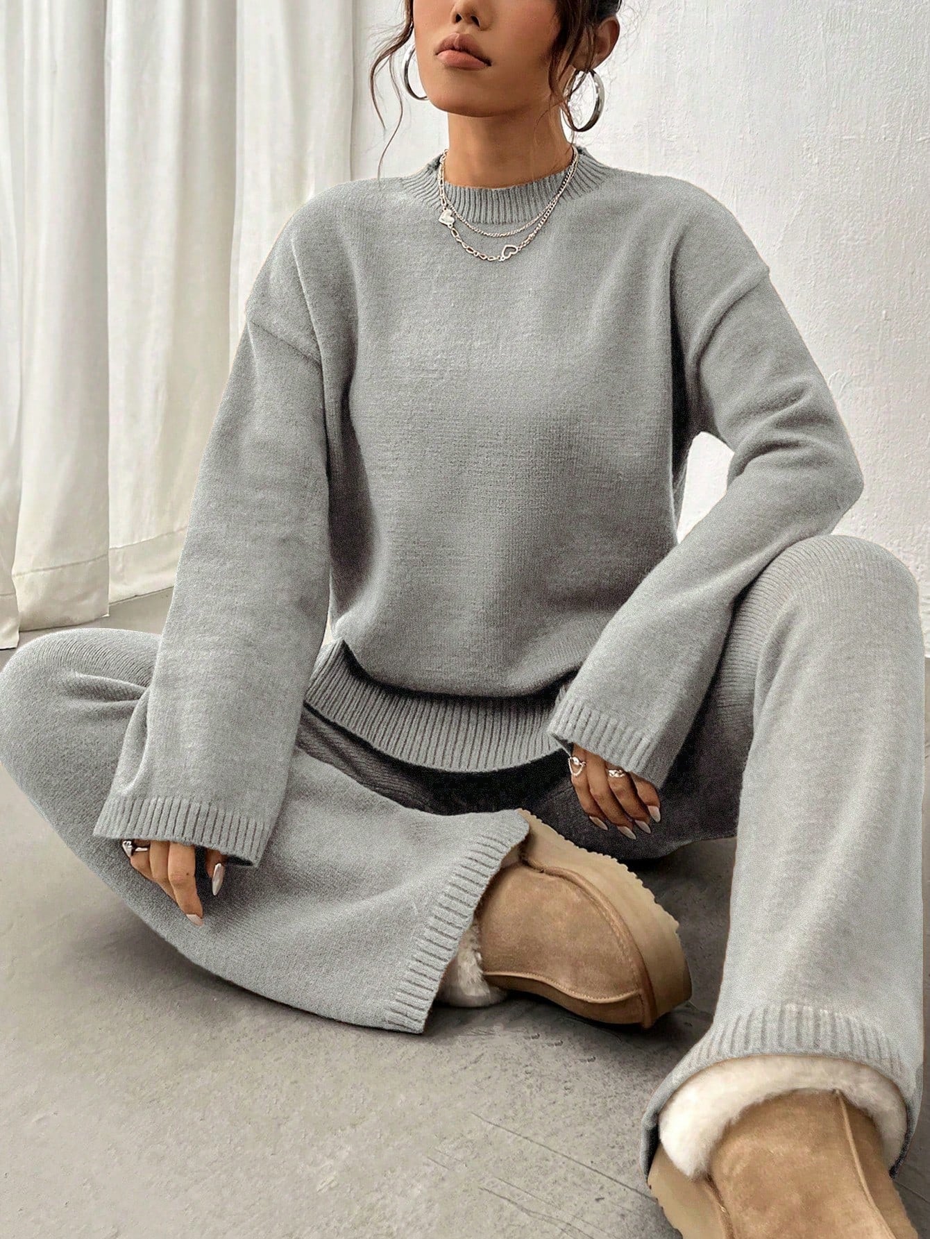 Trui_en_Broek_Set_Huispak_Tweedelig_Loungewear_Set_Dames_Victoria_Mae_Nederland_Belgie