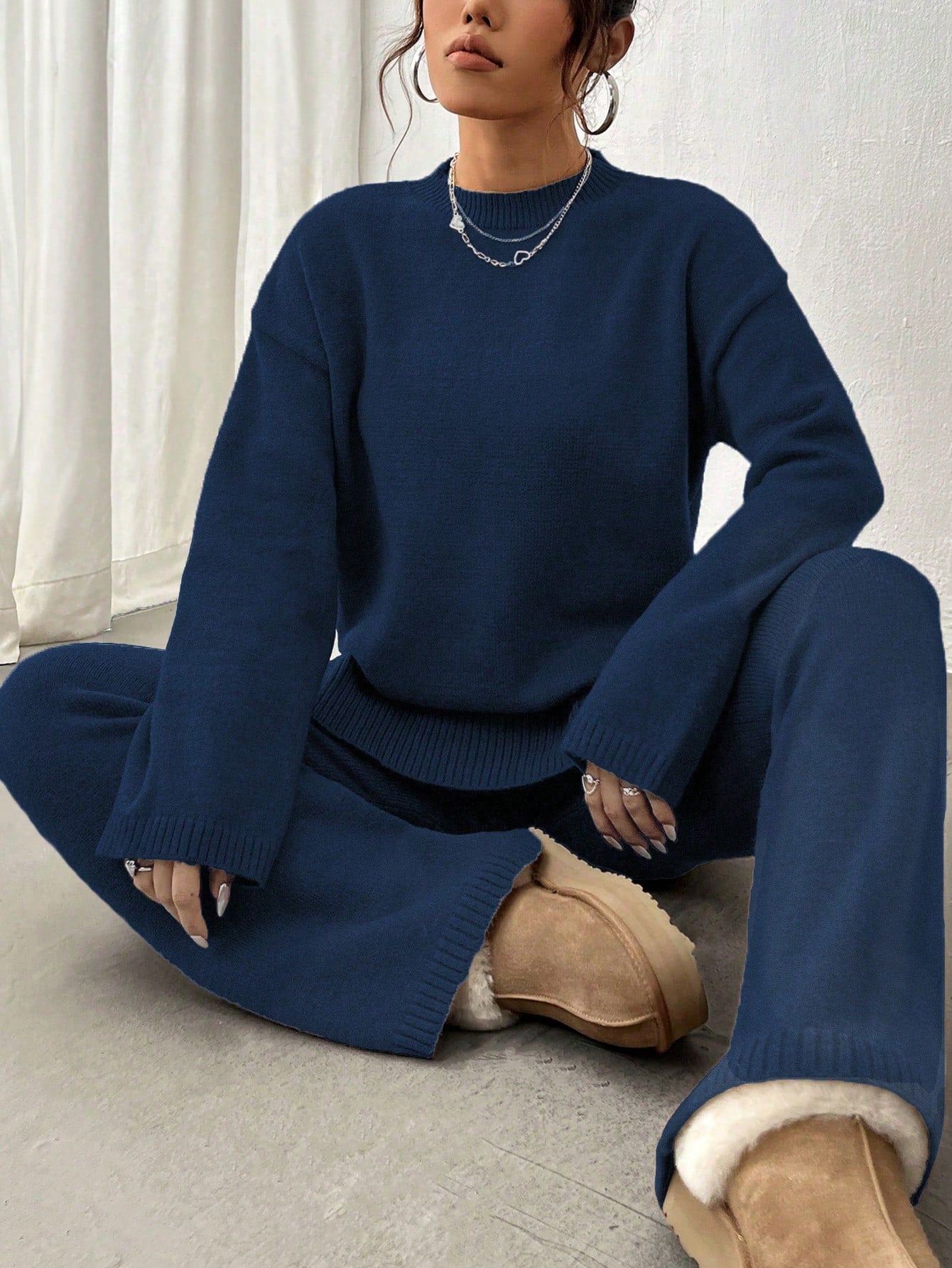 Trui_en_Broek_Set_Huispak_Tweedelig_Loungewear_Set_Dames_Victoria_Mae_Nederland_Belgie