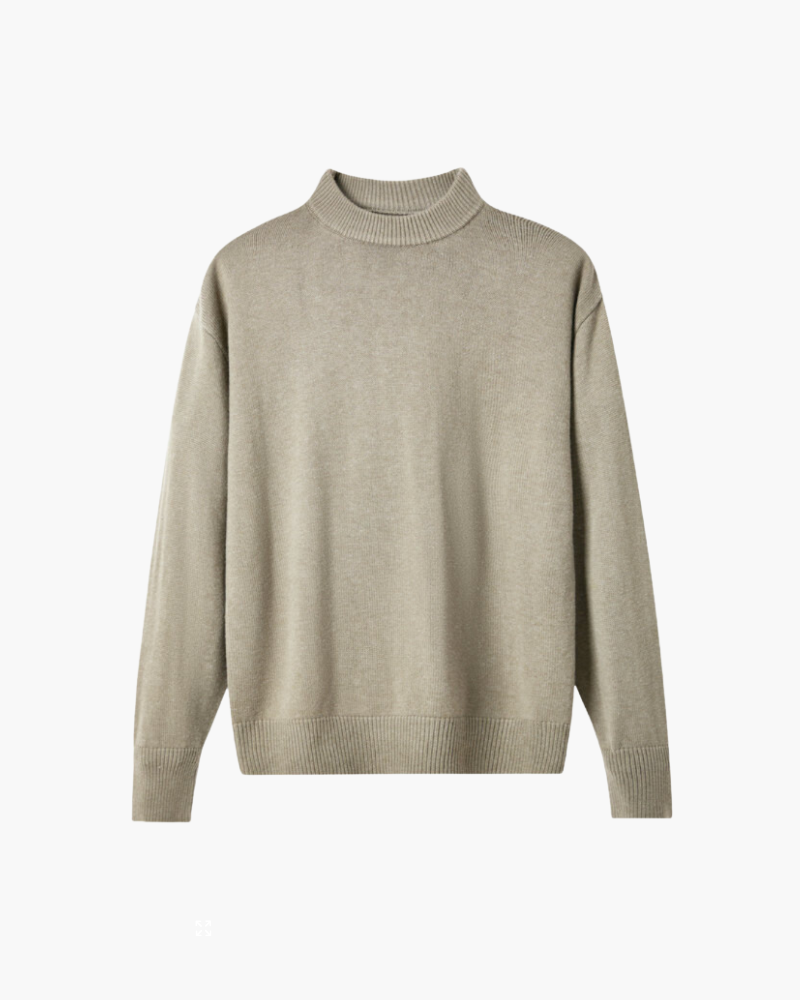 Klassieke Premium Wollen coltrui voor heren - Comfort en luxe