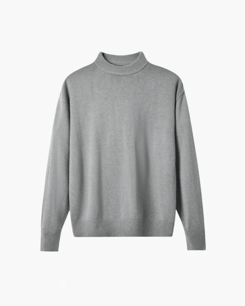 Klassieke Premium Wollen coltrui voor heren - Comfort en luxe