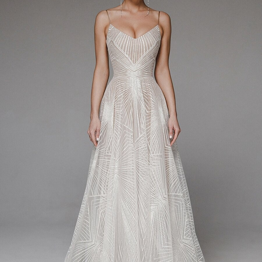 Aurora – Luxe Maxi- en Midi Jurk met A-Lijn Pasvorm voor Dames