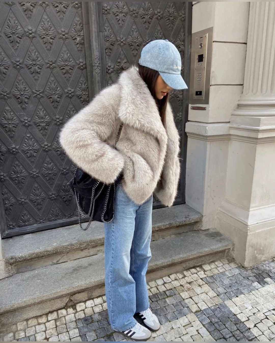 Amara – Eco-vriendelijke Faux Fur Dames Bontjas