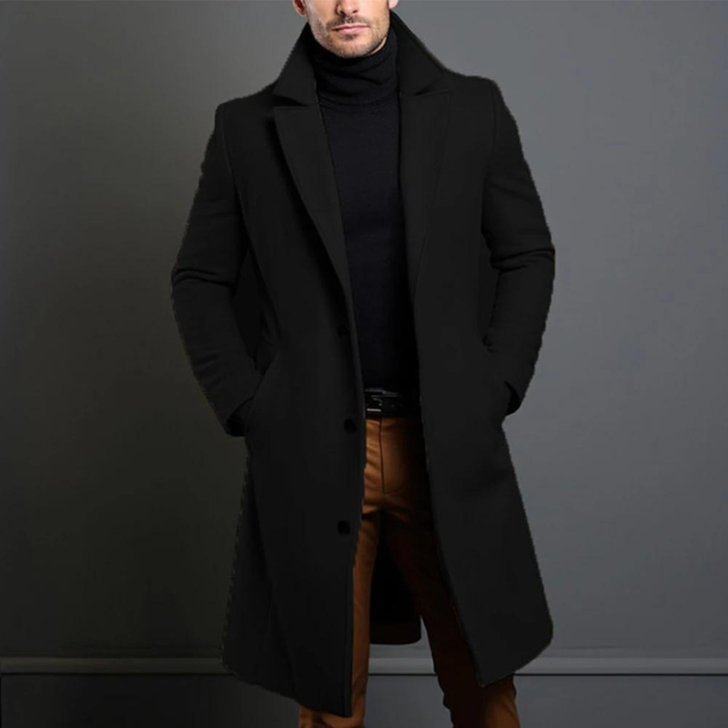 Louis - Lange Casual Trenchcoat voor Heren