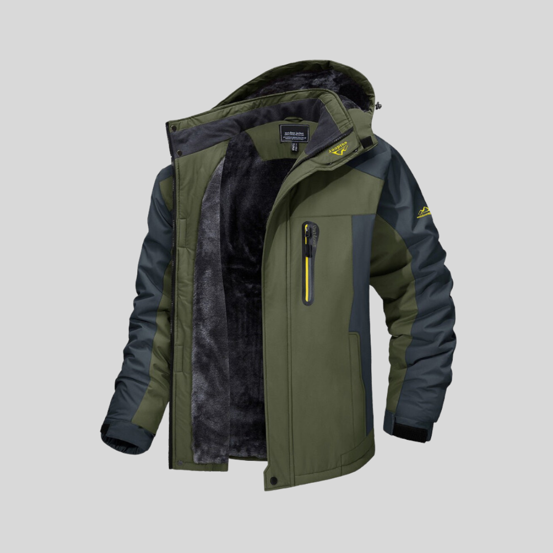 Arden – Wind- en Waterdichte Jas met Capuchon voor Heren
