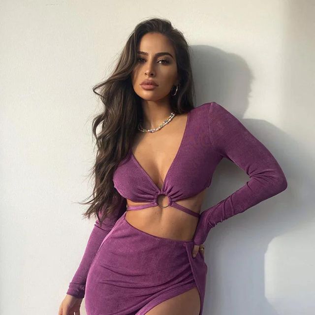 Kiara Set - Crop met bijbehorende Rok