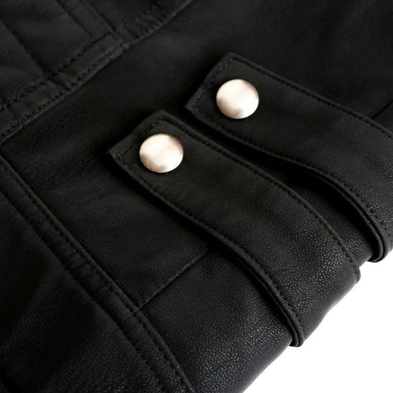 Stijlvolle klassieke leren jas voor heren – Tijdloze, authentieke bovenkleding