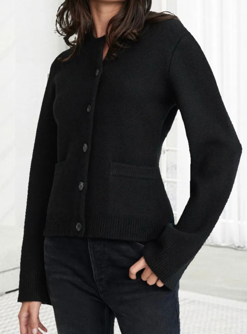 Ava - Zacht Knopen Vest – Warmte en Stijl