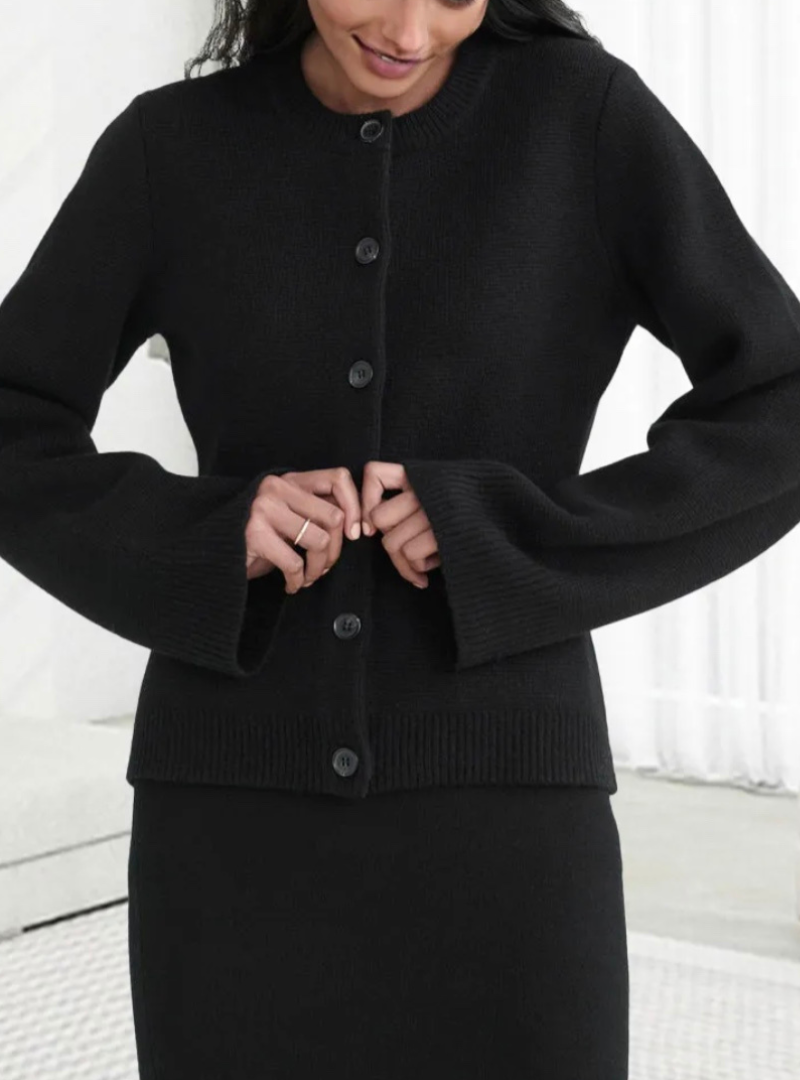 Ava - Zacht Knopen Vest – Warmte en Stijl
