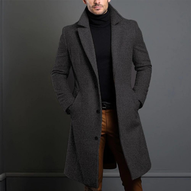 Louis - Lange Casual Trenchcoat voor Heren