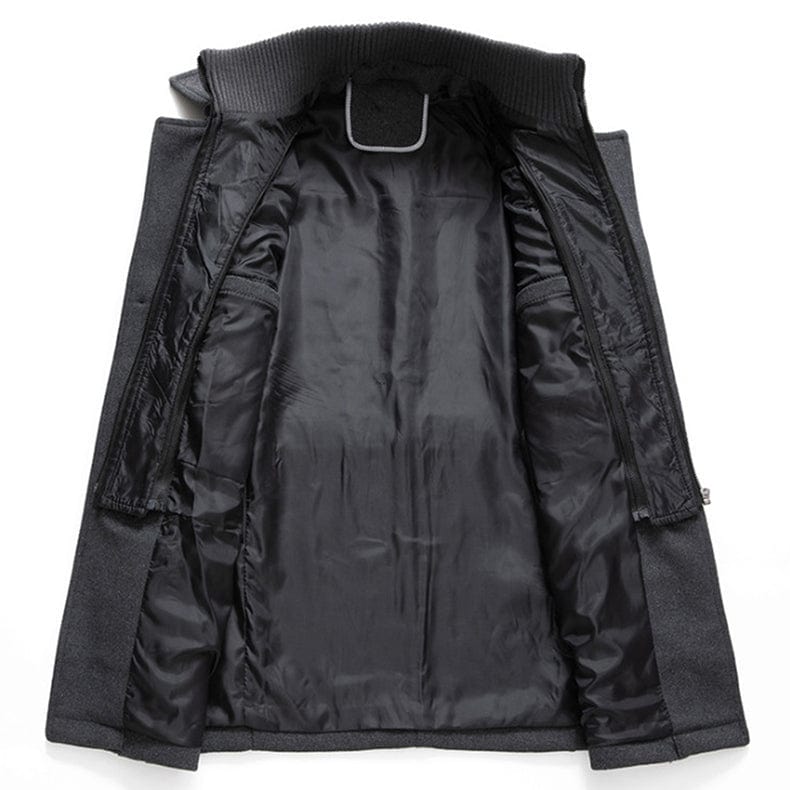 John – Stijlvolle Retro Winterjas met Tijdloos Design