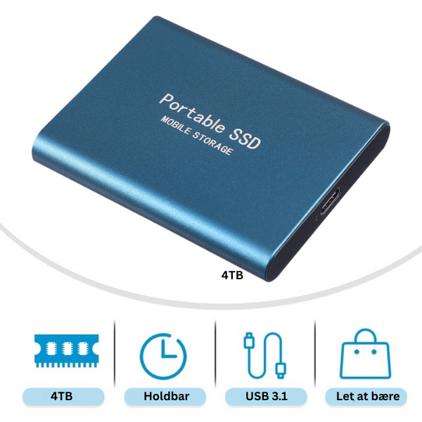 Robuuste 30 TB UltraVault externe SSD – razendsnelle, betrouwbare opslag