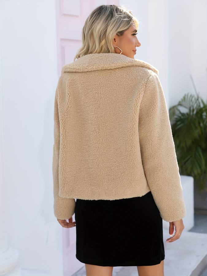 Lana - Winterjas Teddy voor Dames – Ultieme Warmte