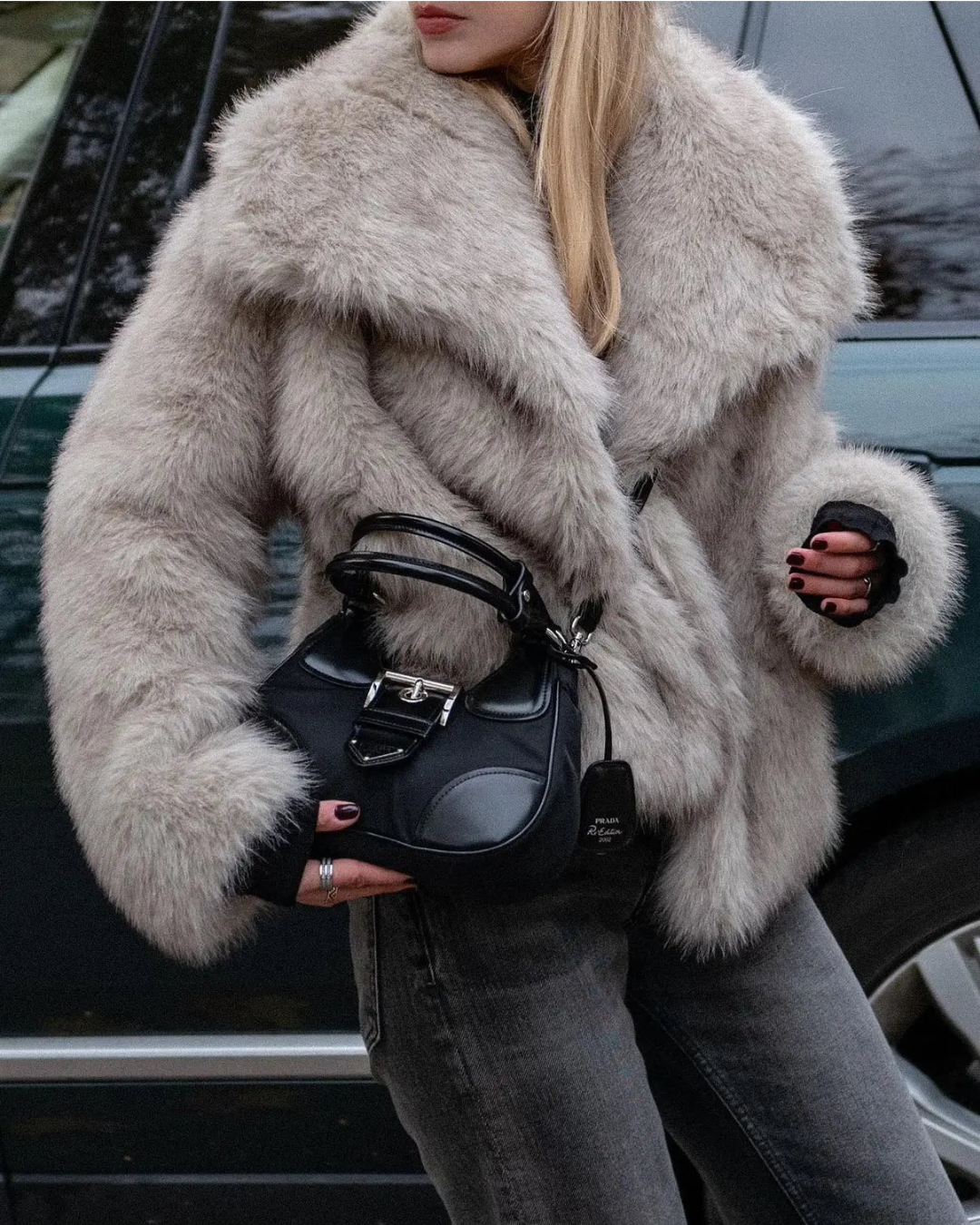 Amara – Eco-vriendelijke Faux Fur Dames Bontjas