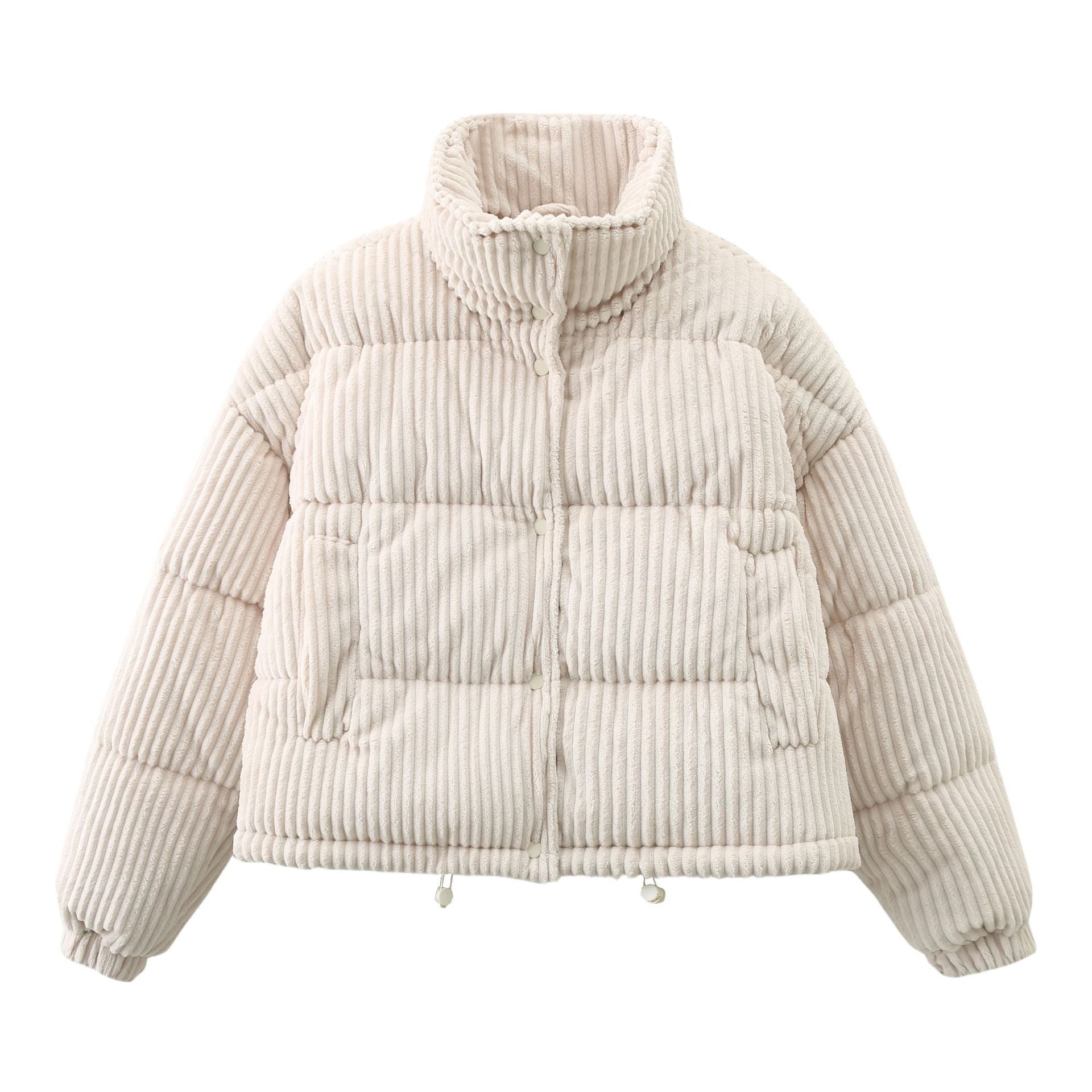 Isabella - Korte Corduroy Jas Dames