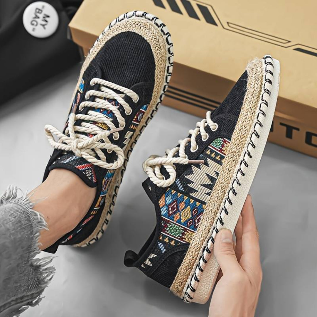 Comfortabele schoenen met stijlvolle, opvallende patronen voor dames