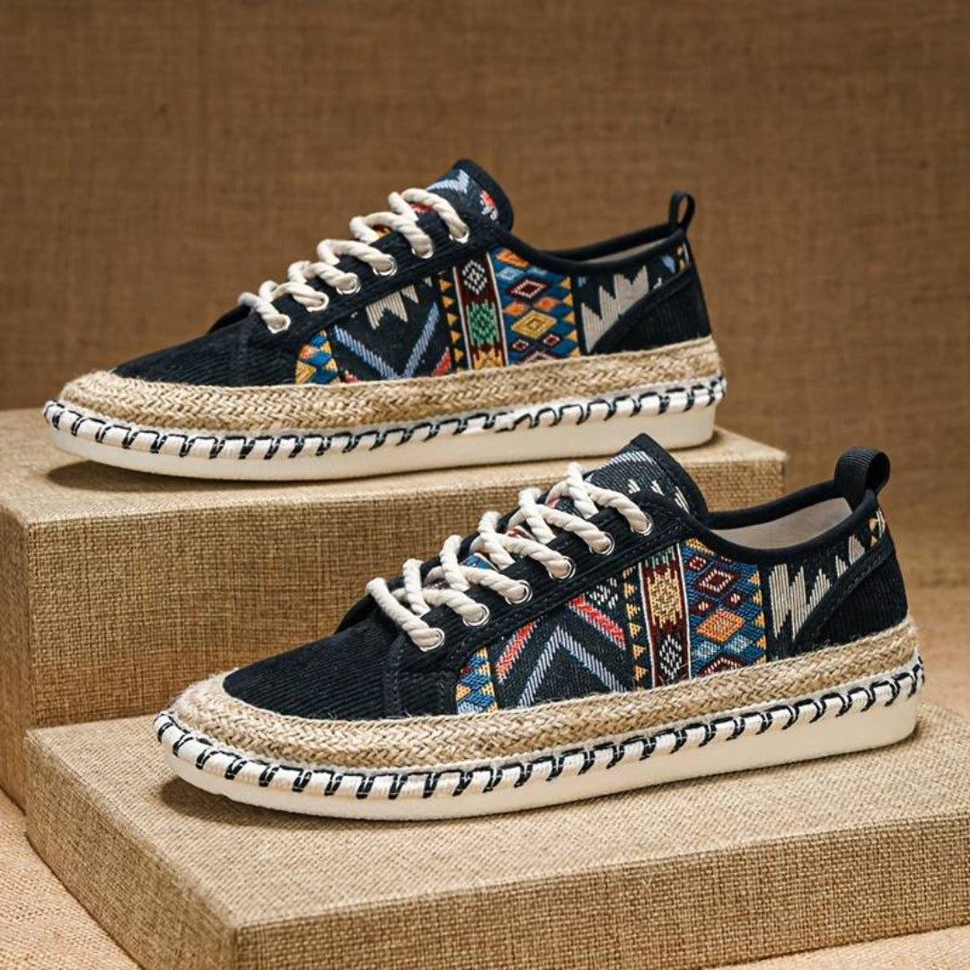 Comfortabele schoenen met stijlvolle, opvallende patronen voor dames