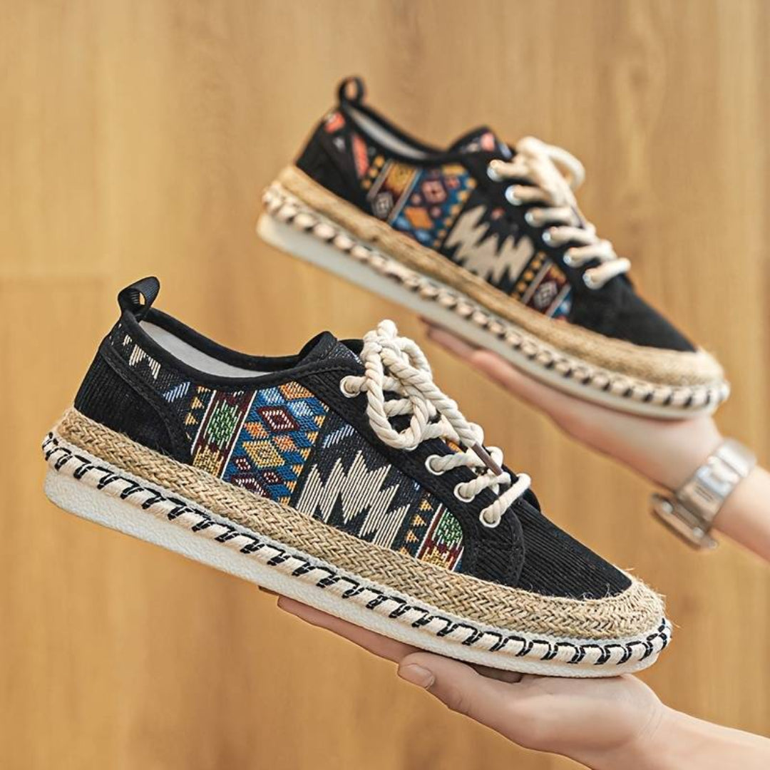 Comfortabele schoenen met stijlvolle, opvallende patronen voor dames