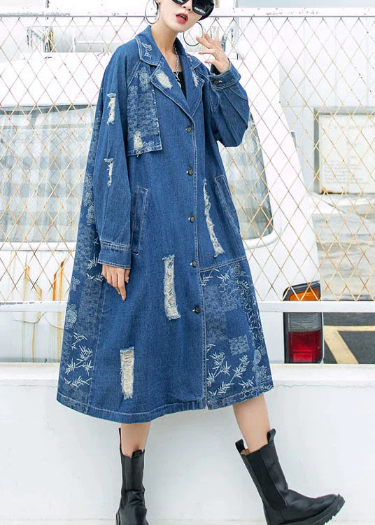 Jas_Denim_Dames_Lang_Victoria_Mae_Nederland_Belgie
