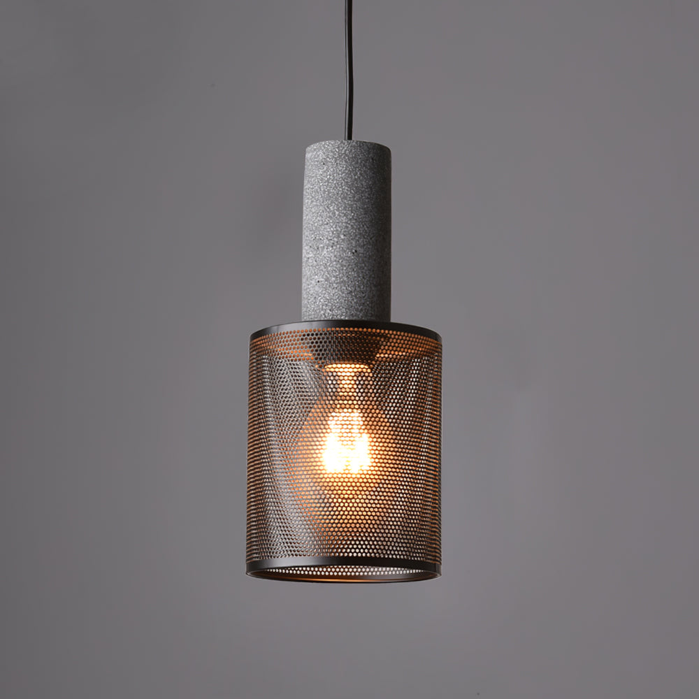 Betonindustrie | Cilindervormige hanglamp 11
