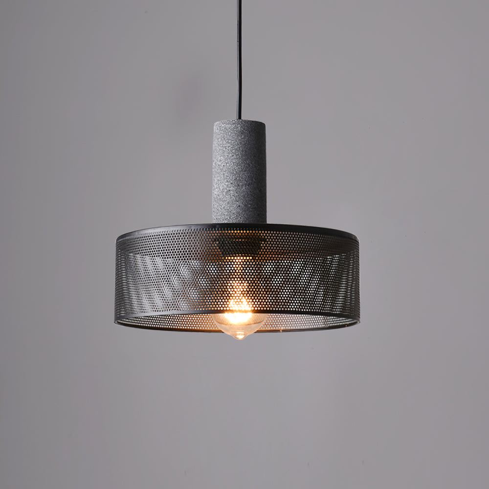 Betonindustrie | Cilindervormige hanglamp 9