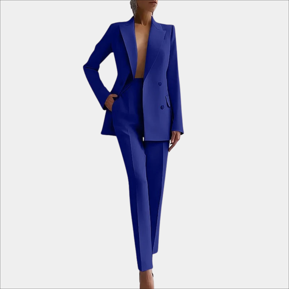 Zachte tweedelige loungewearset – comfortabele, stijlvolle damescombinatie