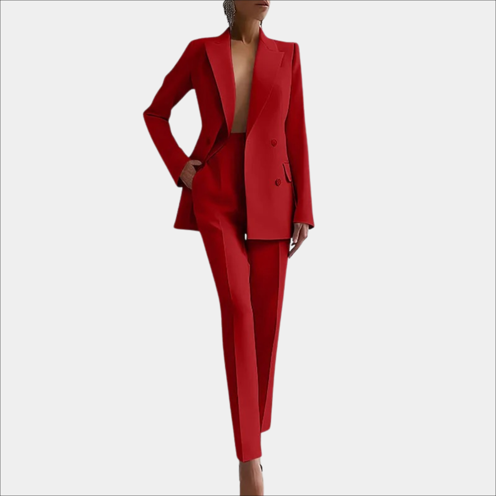 Zachte tweedelige loungewearset – comfortabele, stijlvolle damescombinatie