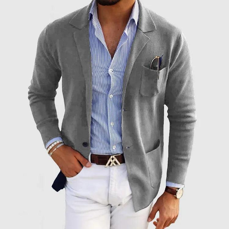 Elegant | Monochroom vest met omkeerkraag 2