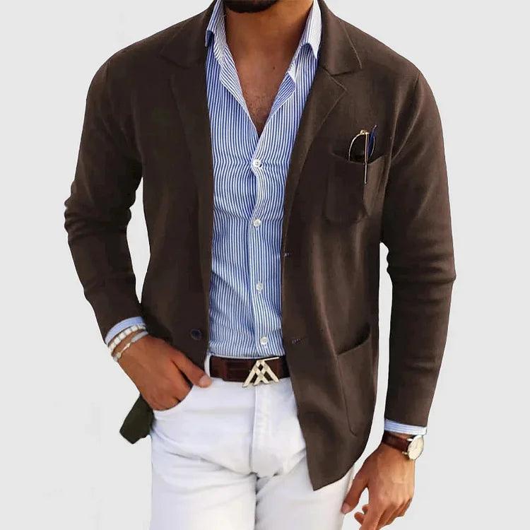 Elegant | Monochroom vest met omkeerkraag 6