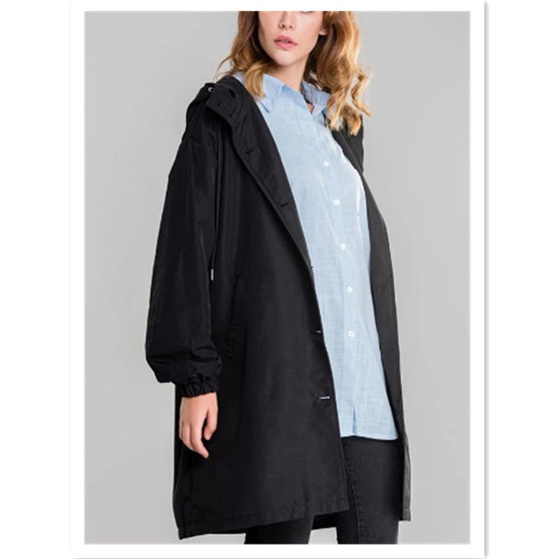 Marcella - Dames Regenjas Met Capuchon