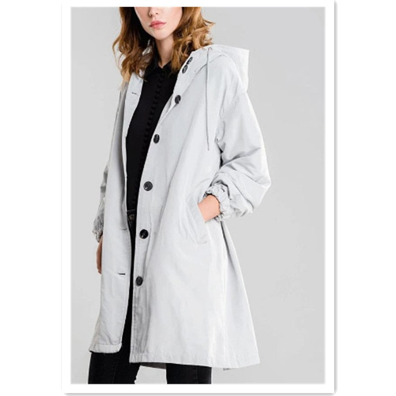 Marcella - Dames Regenjas Met Capuchon