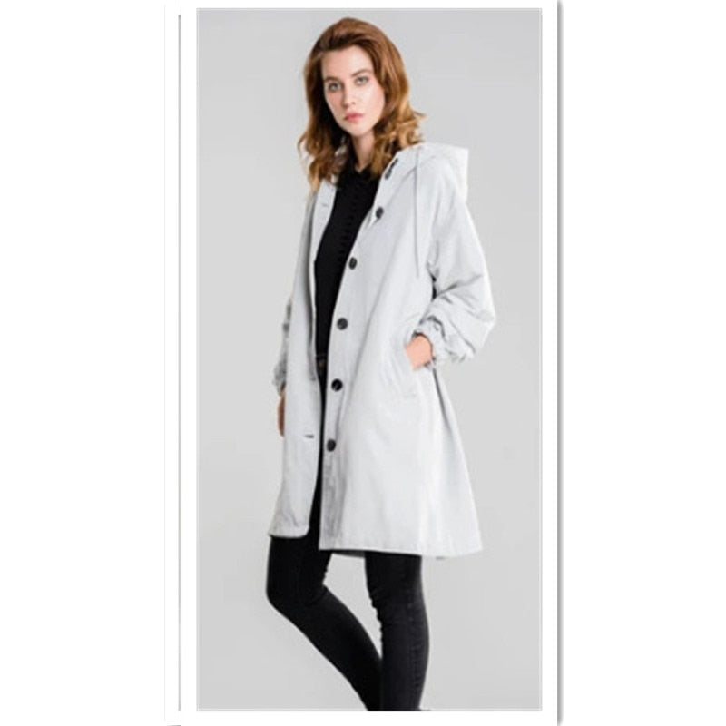 Marcella - Dames Regenjas Met Capuchon