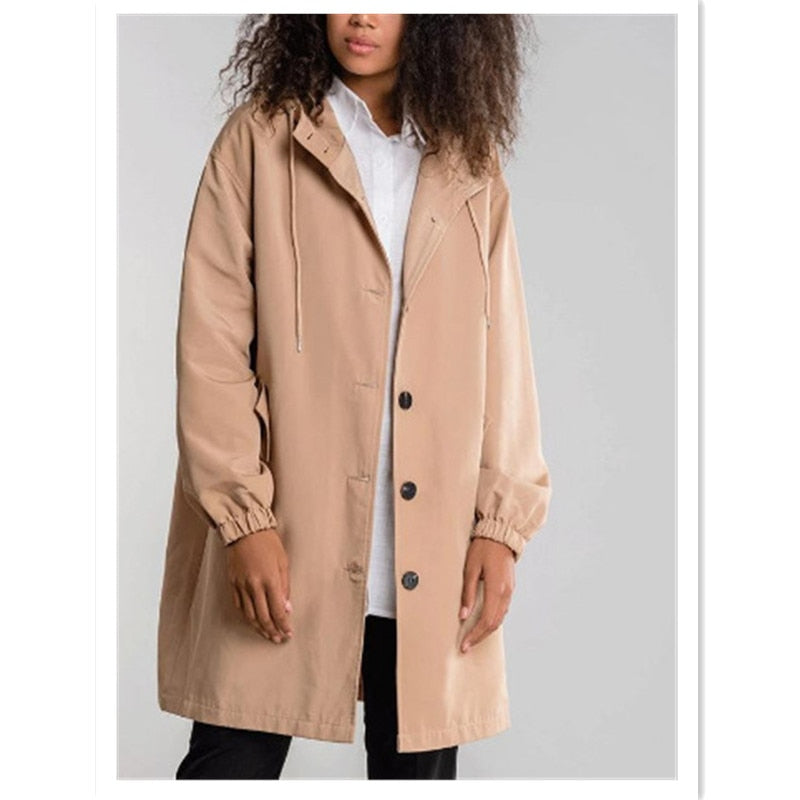 Marcella - Dames Regenjas Met Capuchon