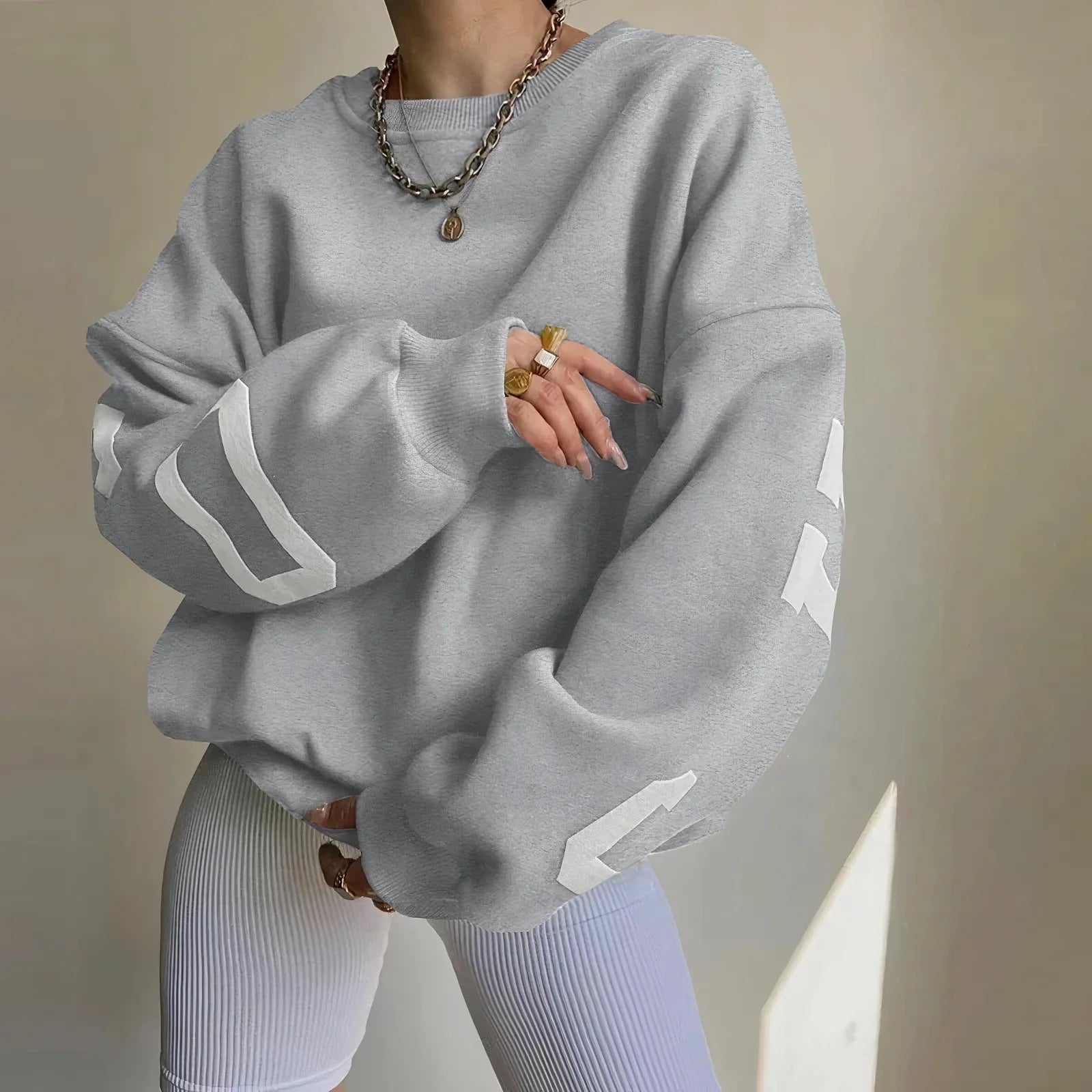 Yara – Comfortabele Oversized Trui voor Dames