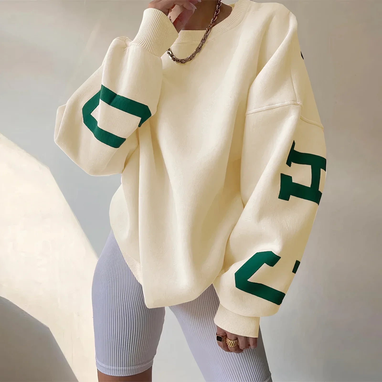 Yara – Comfortabele Oversized Trui voor Dames