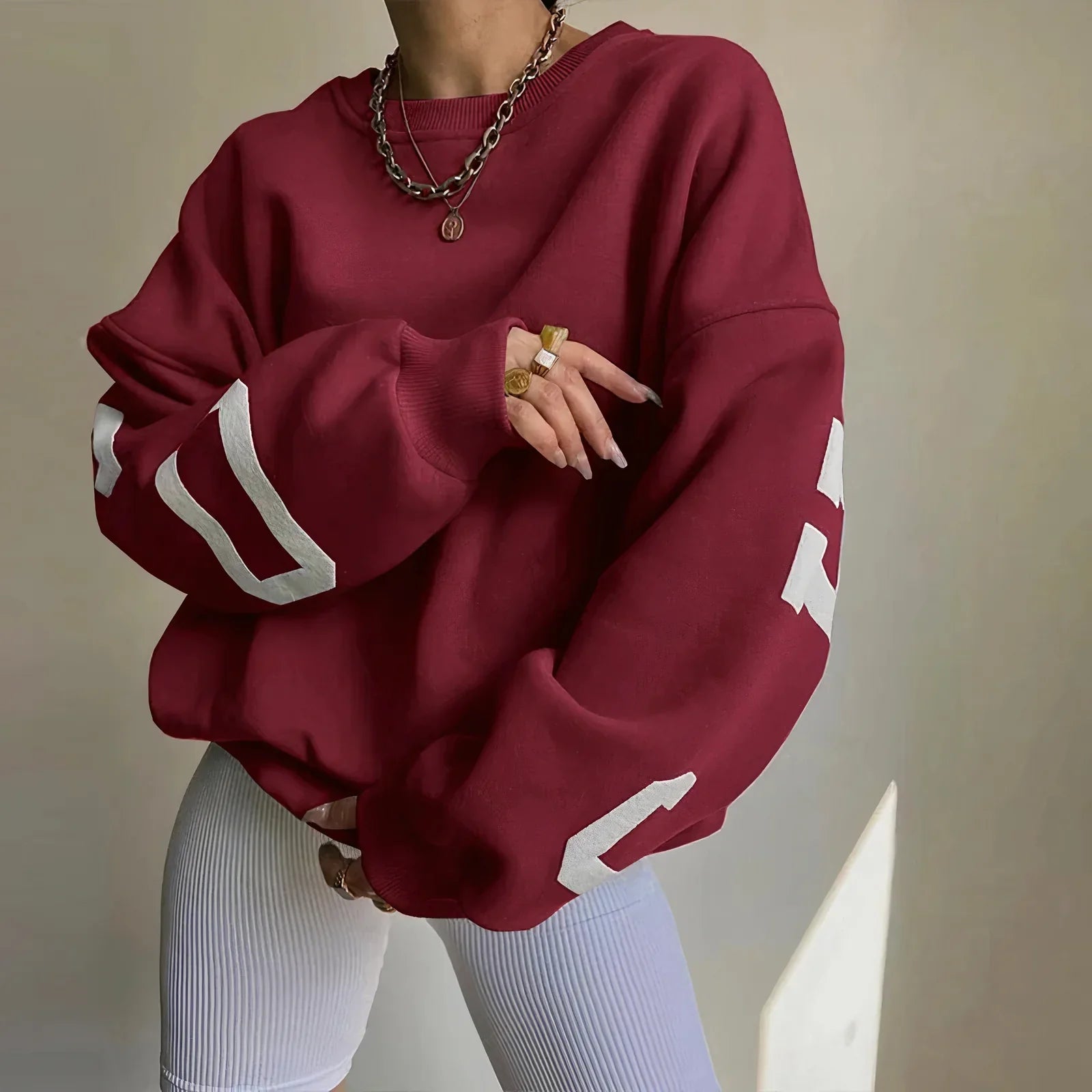 Yara – Comfortabele Oversized Trui voor Dames