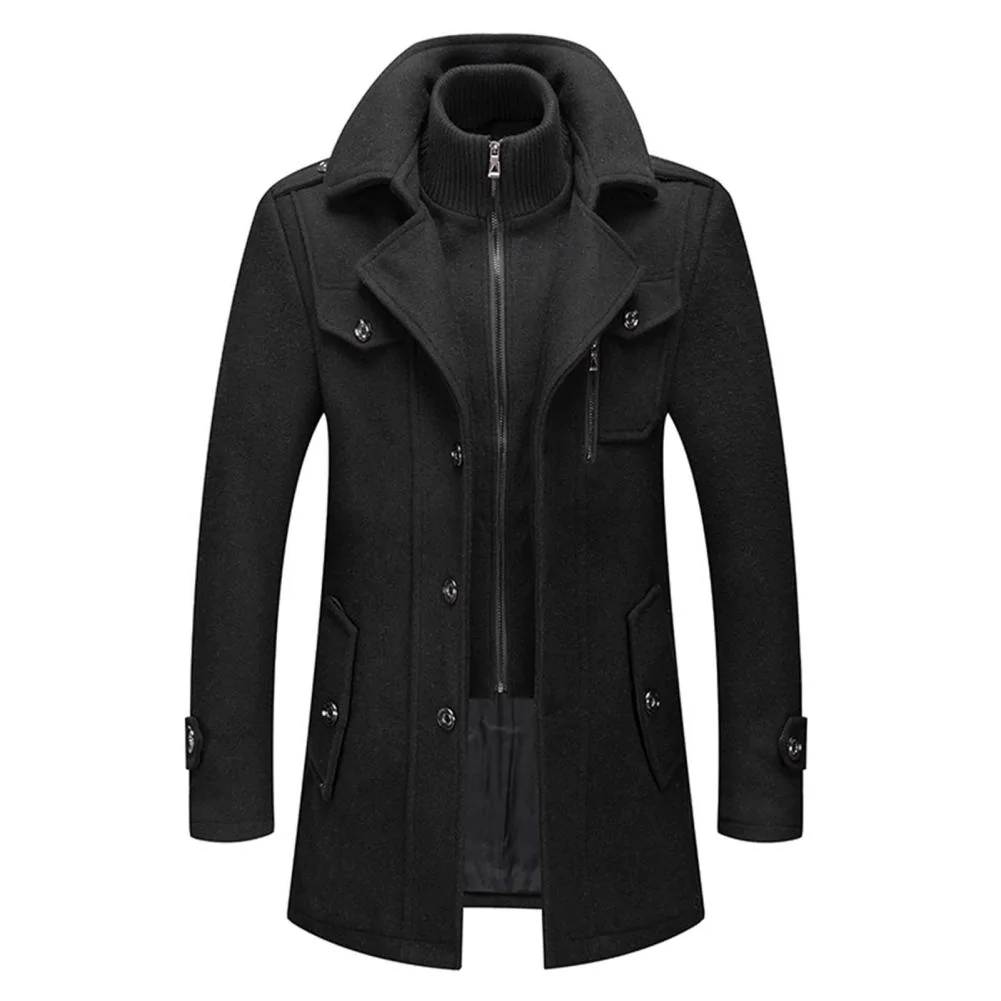 John – Stijlvolle Retro Winterjas met Tijdloos Design