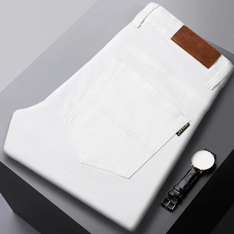 Heren | Comfort fit denim jeans in vijf kleuren 2