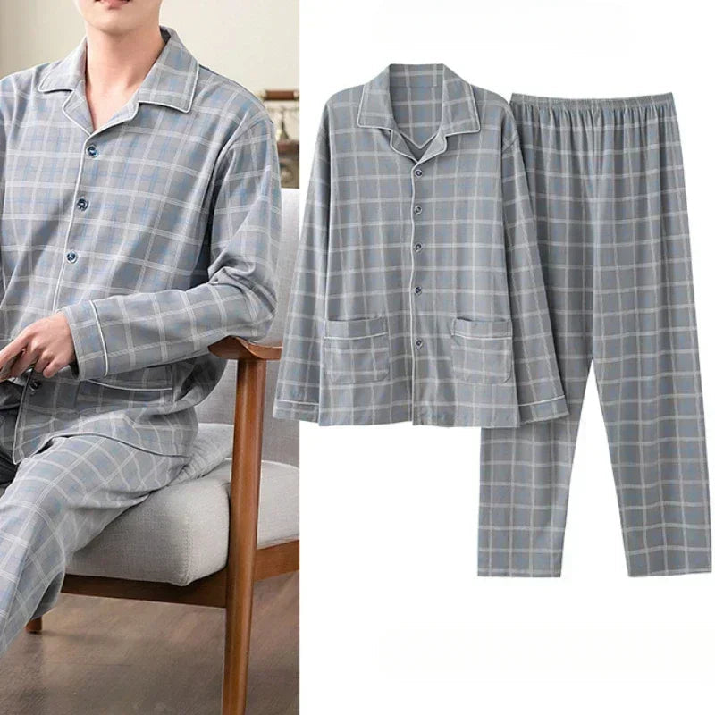 Pyjama_Heren_Tweedelige_Set_Comfortabel_Loungewear_Victoria_Mae