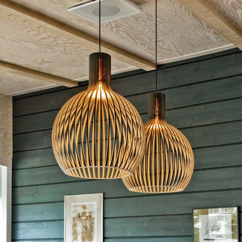 Houten lamp | Uniek ontwerp en aanpasbare hoogte 9