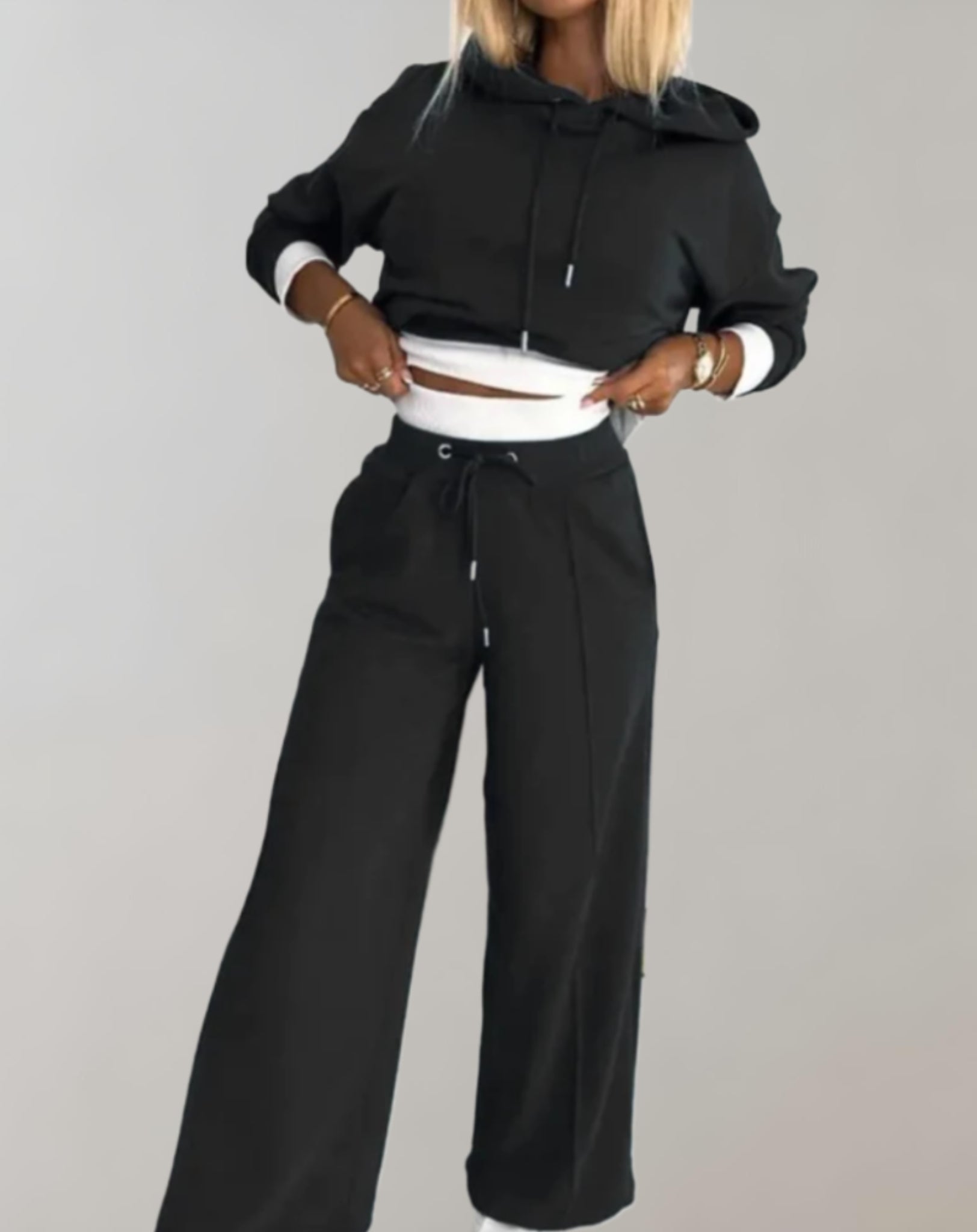 Alyssa - Comfortabel Trainingspak met Hoodie en Broek