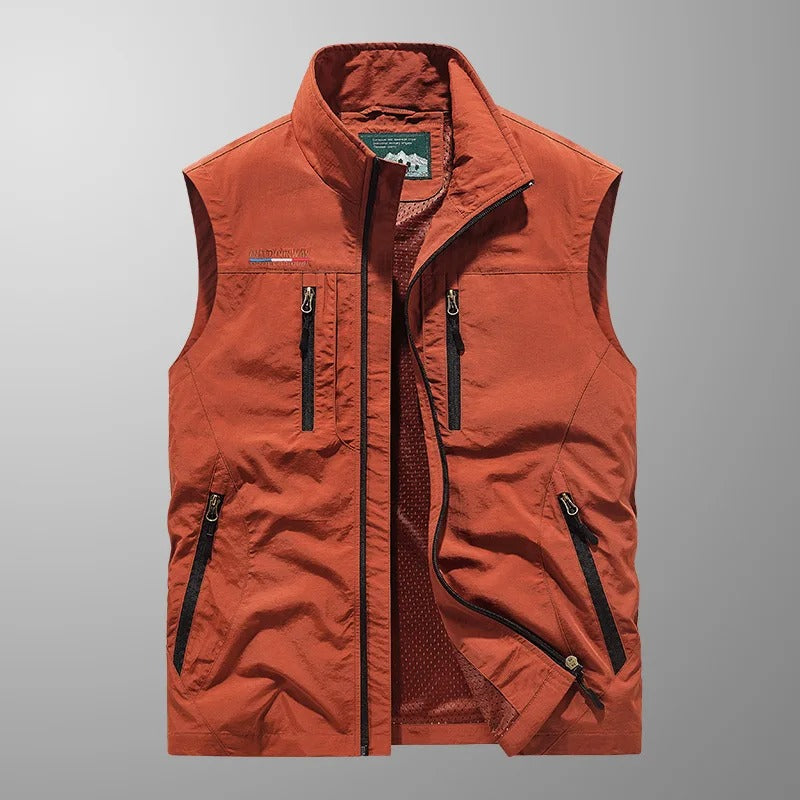 Jäger | Ademend mouwloos vest 0