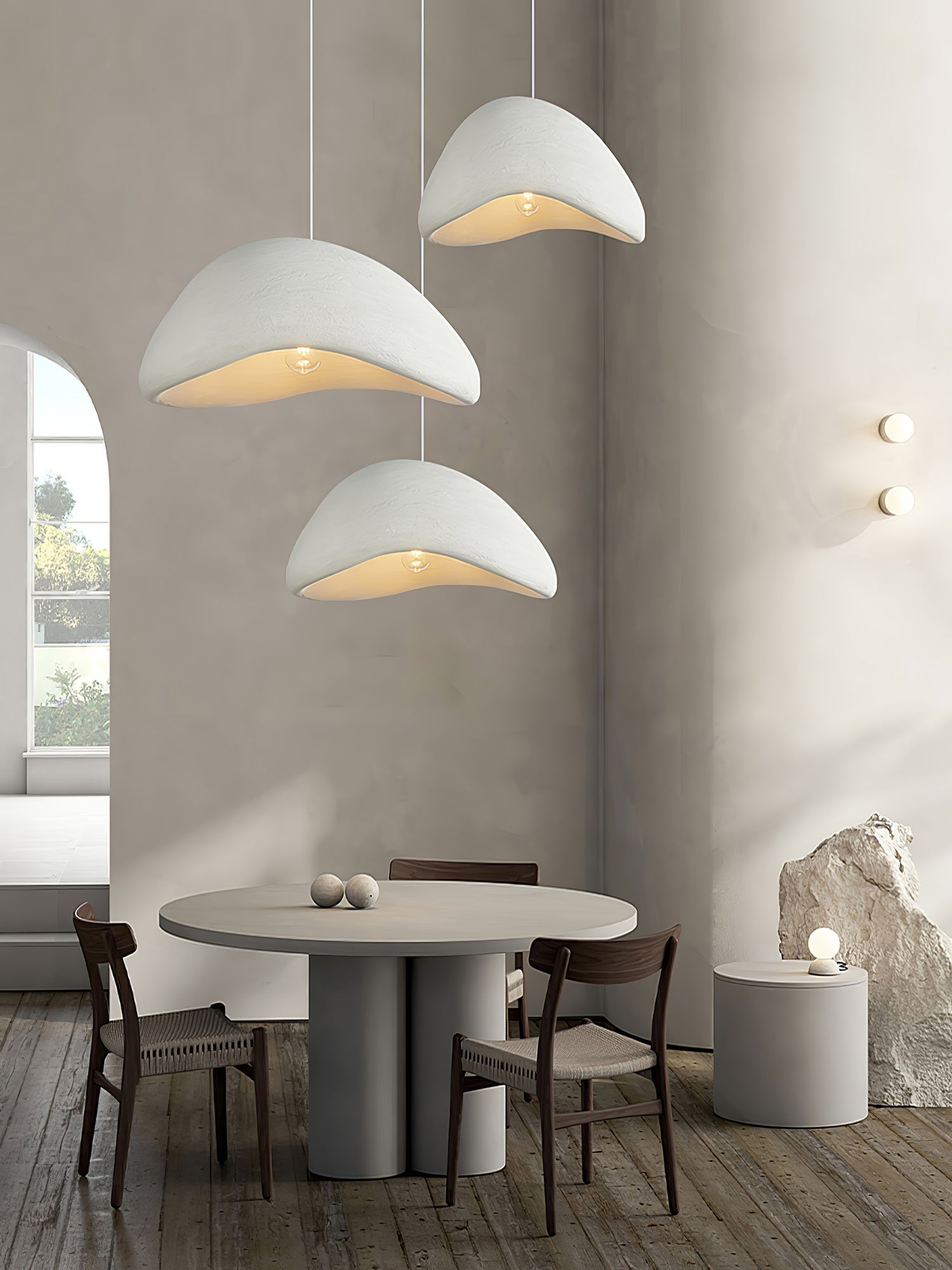 Khmara | Japanse stijl hanglamp met verstelbare hoogte 3