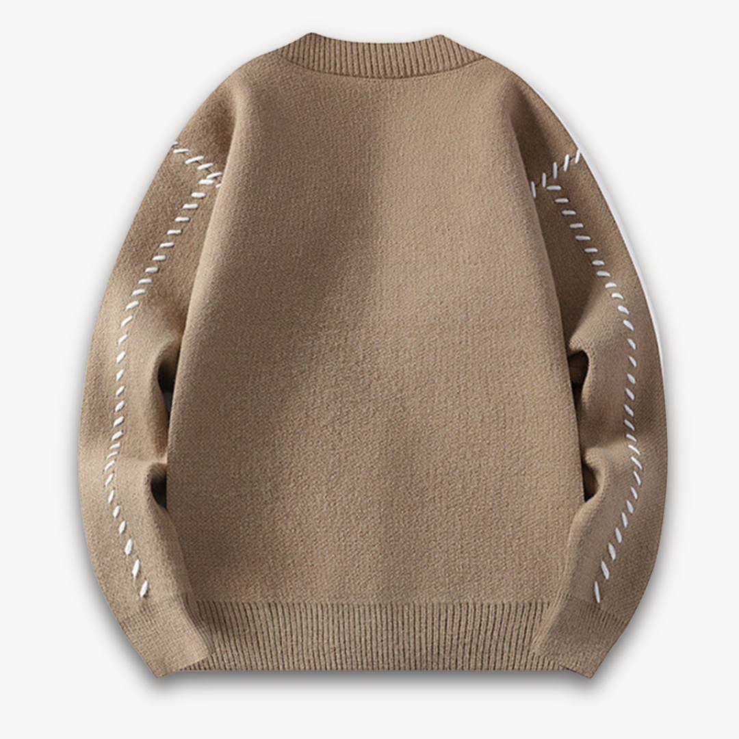 Loravelle | Zachte wolmix cardigan met knoopfront 2