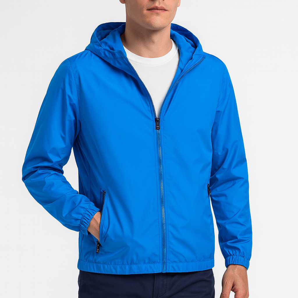 LuxeoutFit | Lichtgewicht windbreker met capuchon 3