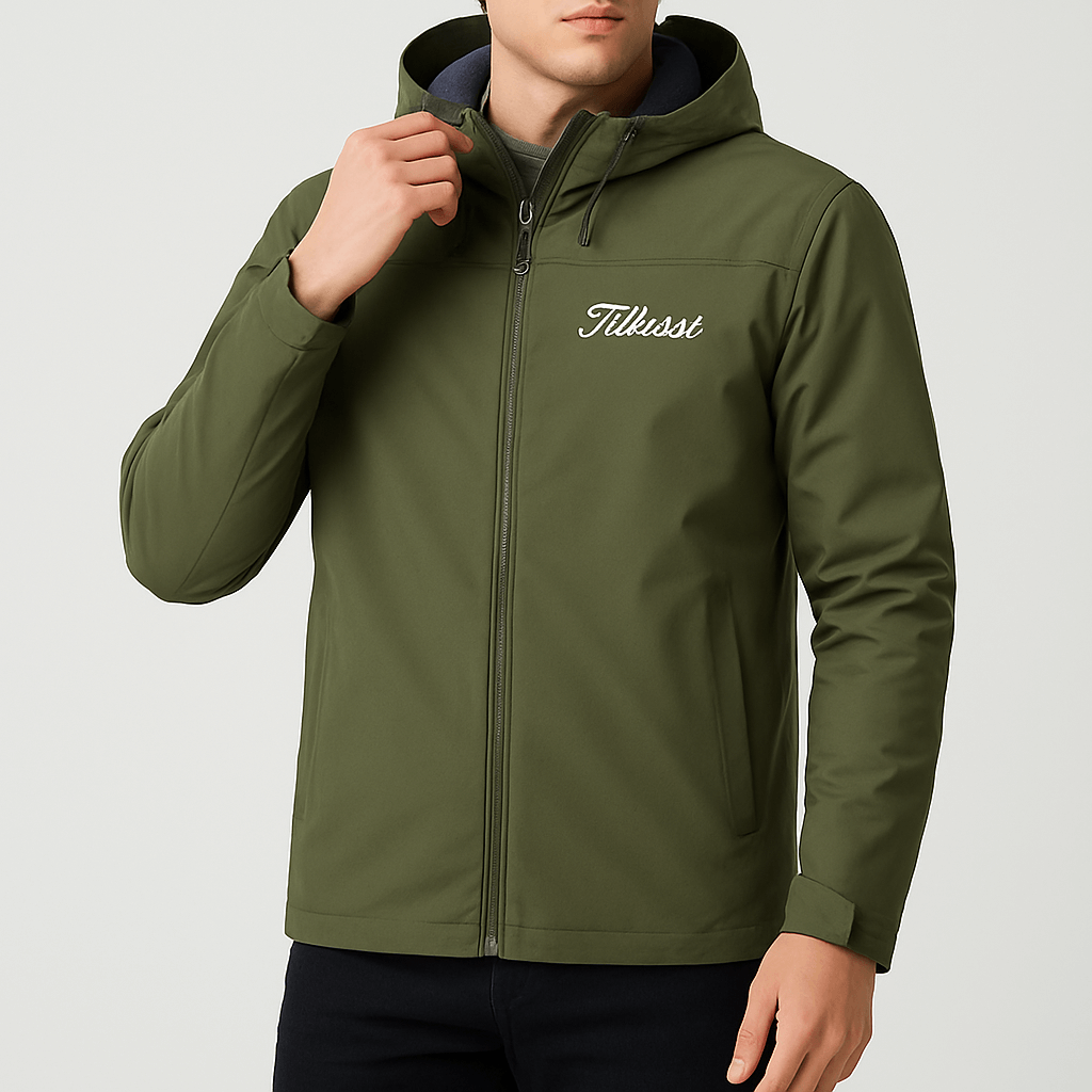 LuxeoutFit | Weerbestendige jas met capuchon 2