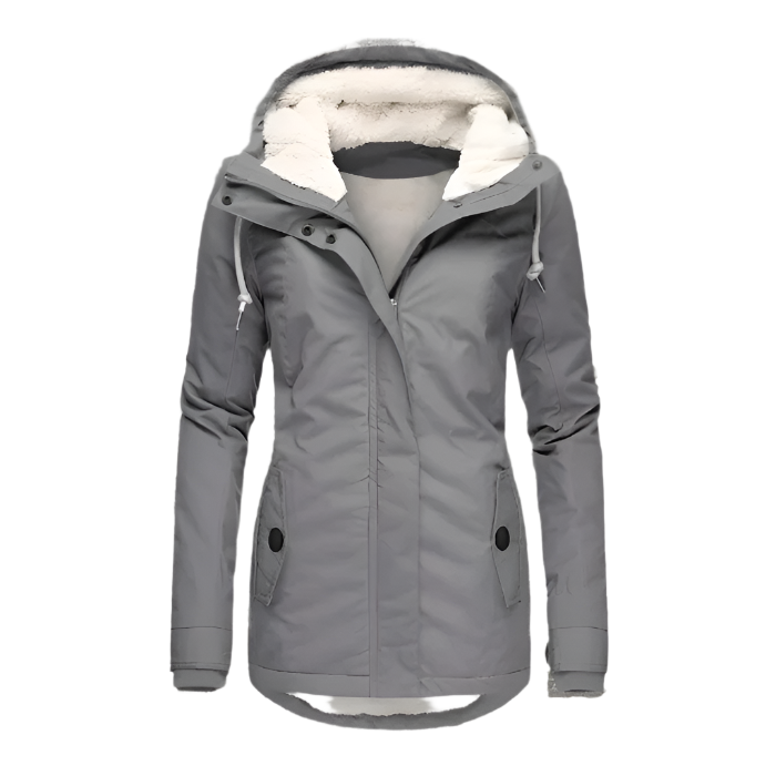 Lange, geïsoleerde waterdichte jas – Stijlvolle winterjas voor dames