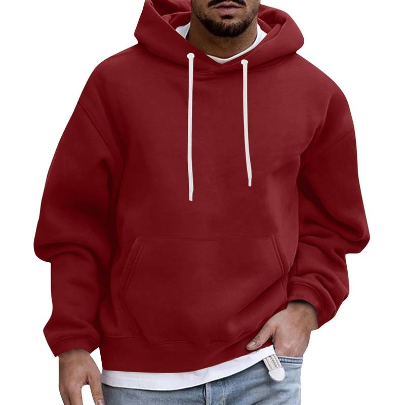 Mensterkleur | Zachte fleece hoodie met voorzakken 3