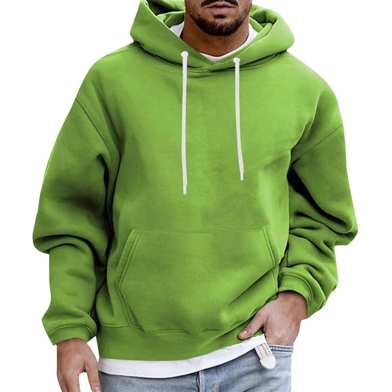 Mensterkleur | Zachte fleece hoodie met voorzakken 5