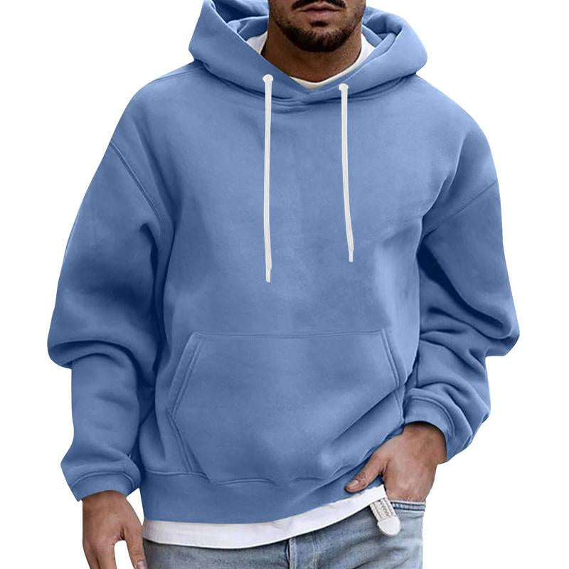 Mensterkleur | Zachte fleece hoodie met voorzakken 6