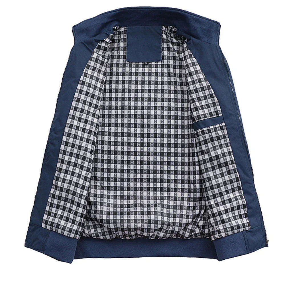 Stephan - Stijlvolle en Tijdloze Jas met Kraag voor Heren